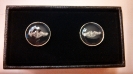 Cuff Links silver dolphins2