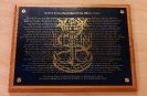 Blue marble creed plaque