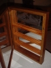 Teak coin rack with dolphins1
