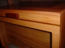 Oak Glass Front Trunk