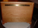 Oak Glass Front Trunk