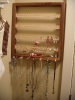 rack with jewelry (walnut)