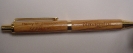 olivewood engraved pen